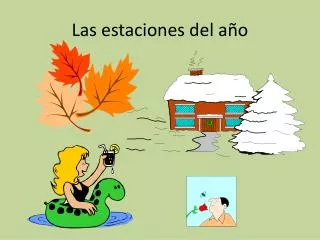 las estaciones del a o
