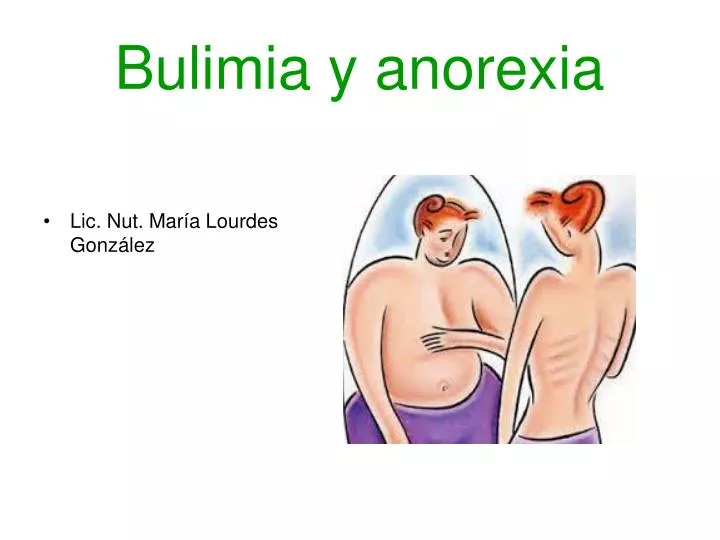 bulimia y anorexia