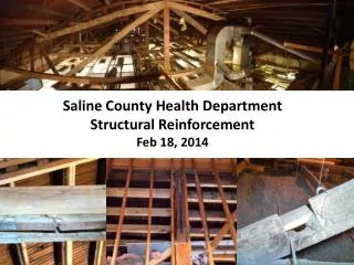 Saline County Health Department Structural Reinforcement Feb 18, 2014