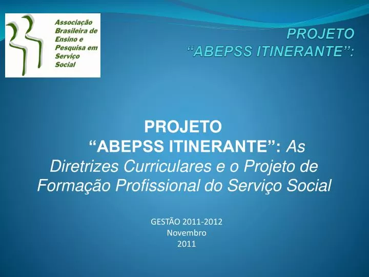 projeto abepss itinerante