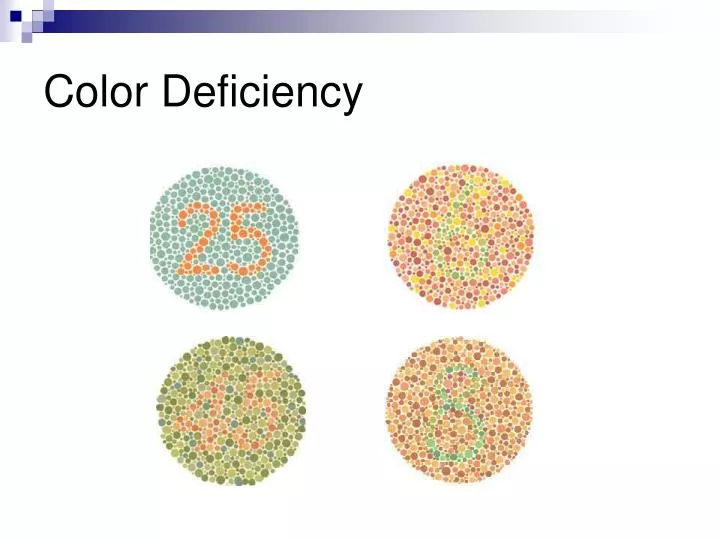 color deficiency