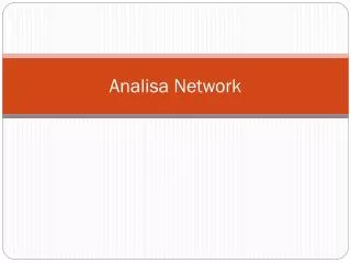 analisa network