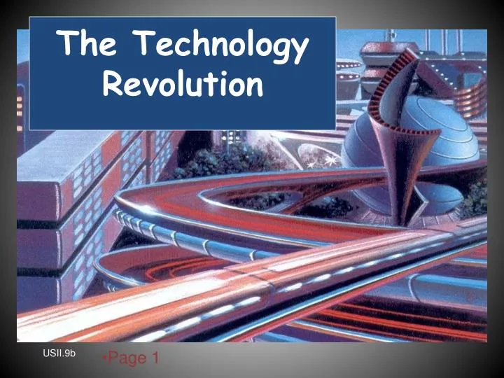 the technology revolution