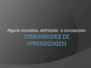 alguns conceitos defini es e concep es