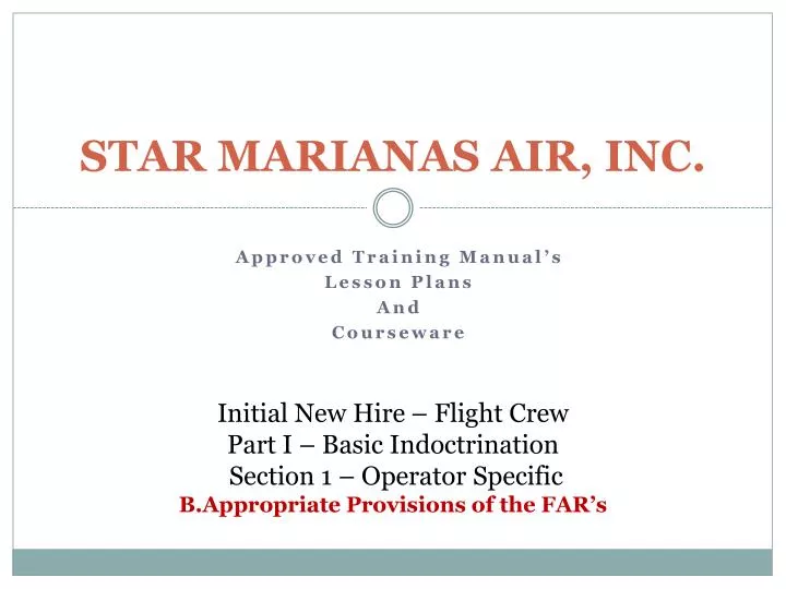 star marianas air inc