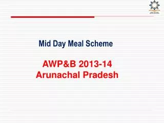 Mid Day Meal Scheme