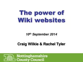 The power of Wiki websites