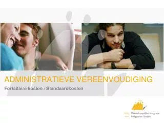 administratieve vereenvoudiging