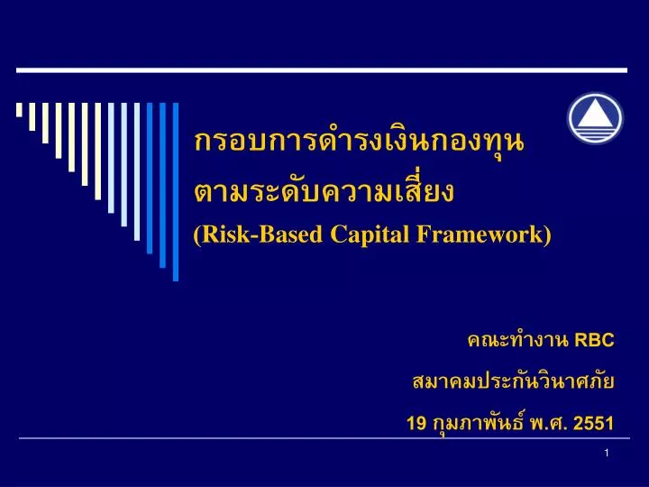 risk based capital framework
