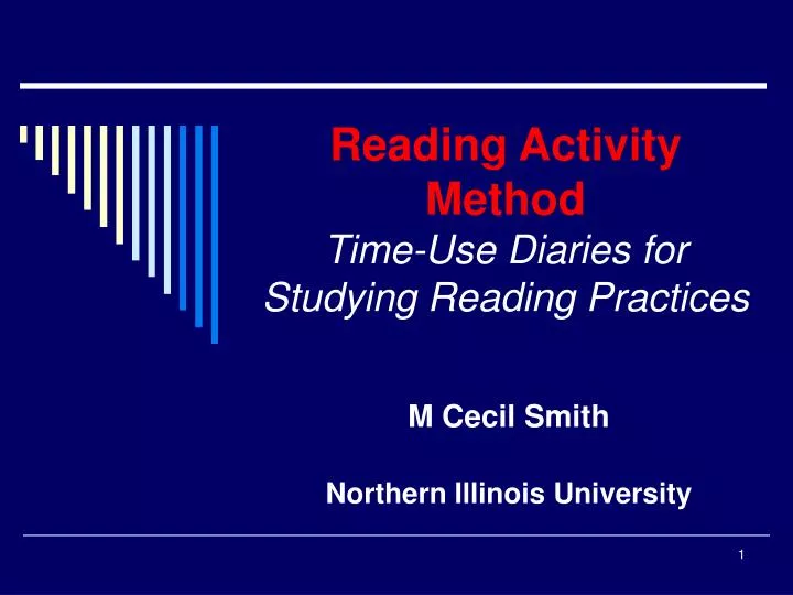 reading activity method time use diaries for studying reading practices