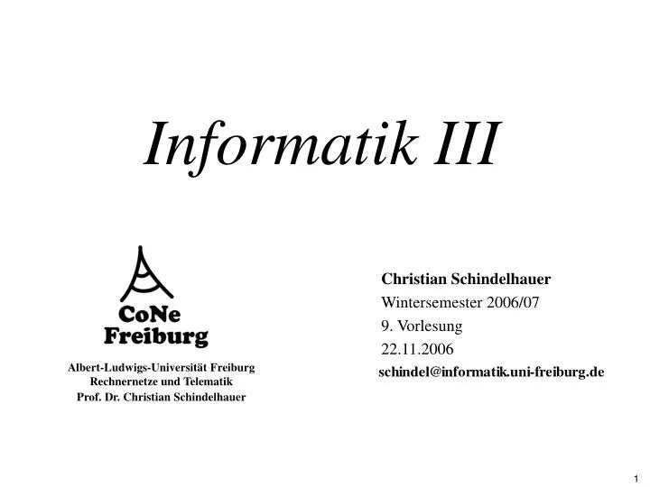 informatik iii