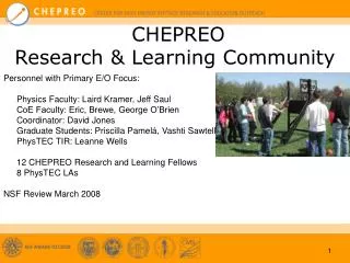 CHEPREO Research &amp; Learning Community