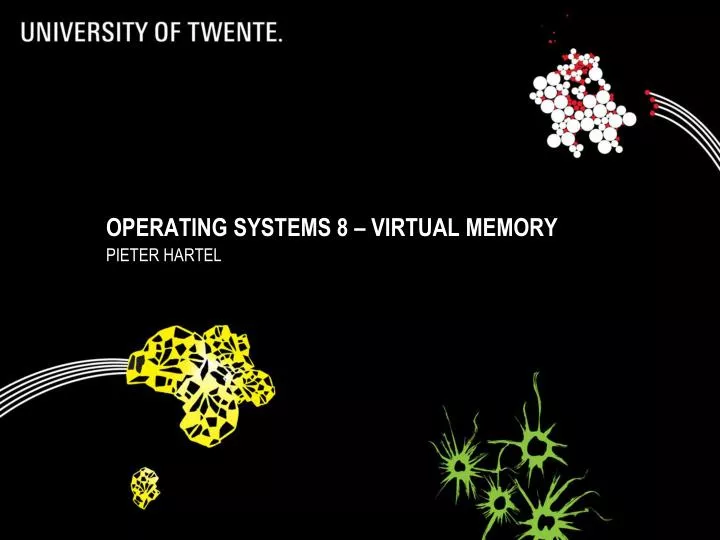 operating systems 8 virtual memory