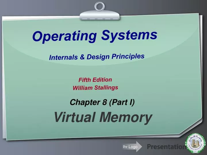operating systems internals design principles fifth edition william stallings