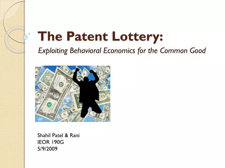 the patent lottery
