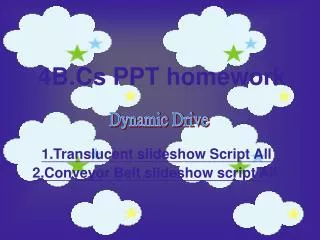 4b cs ppt homework