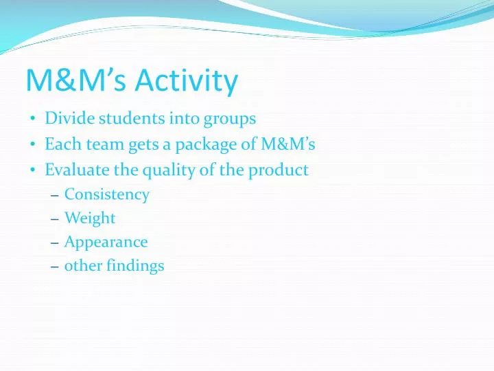 m m s activity