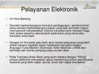 pelayanan elektronik