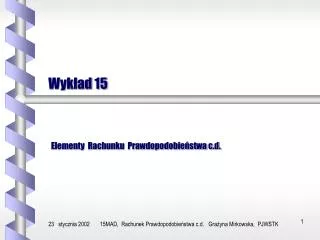 wyk ad 15