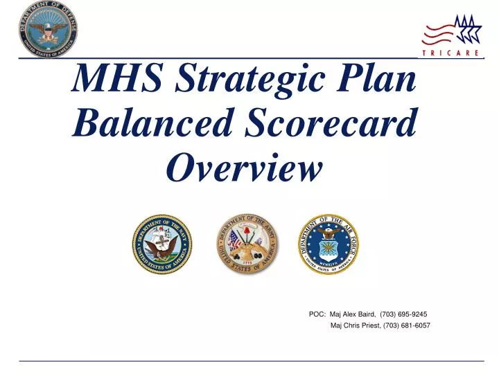 mhs strategic plan balanced scorecard overview