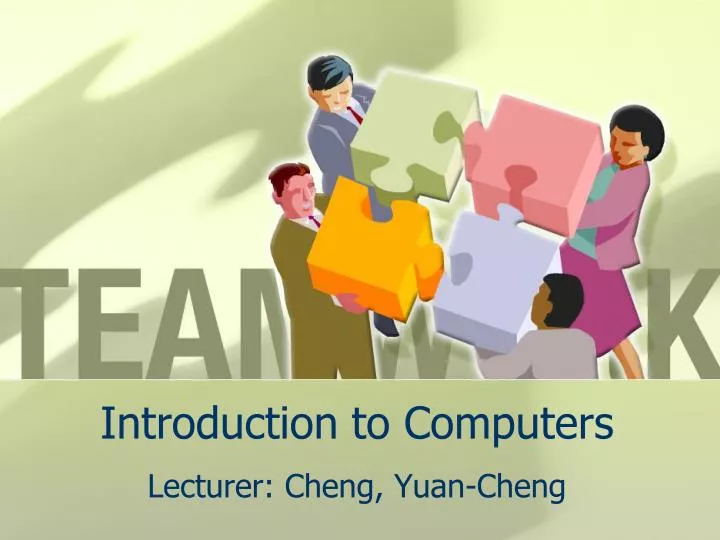 introduction to computers