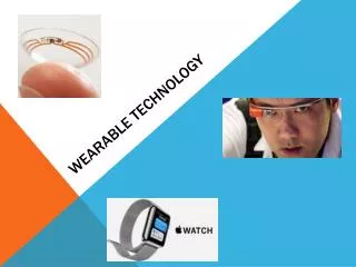 Wearable technology