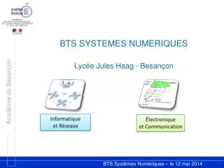bts systemes numeriques lyc e jules haag besan on