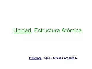 unidad estructura at mica