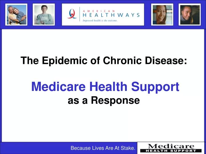 the epidemic of chronic disease medicare health support as a response