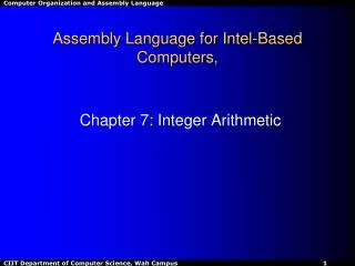 Assembly Language for Intel-Based Computers,
