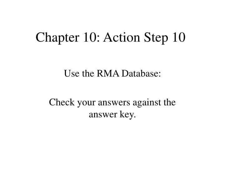 chapter 10 action step 10