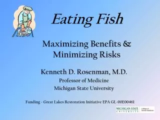 Eating Fish Maximizing Benefits &amp; Minimizing Risks