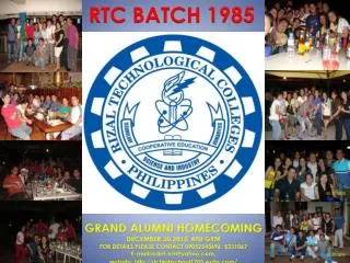 RTC BATCH 1985