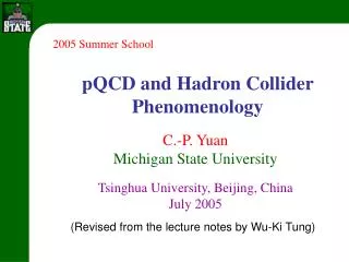 pQCD and Hadron Collider Phenomenology