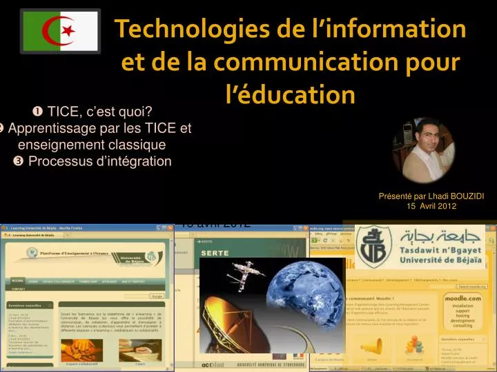 technologies de l information et de la communication pour l ducation