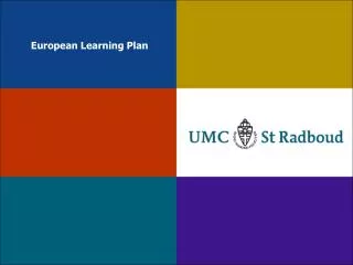 European Learning Plan