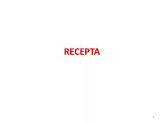 recepta