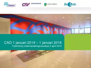 cao 1 januari 2014 1 januari 2016