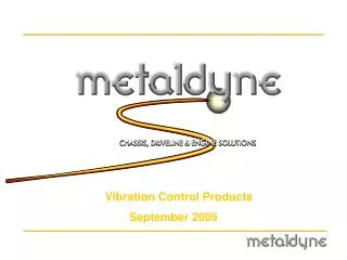 Vibration Control Products