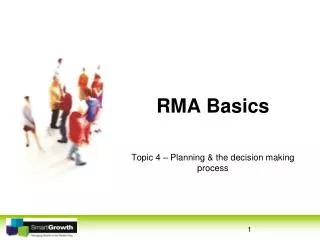 RMA Basics
