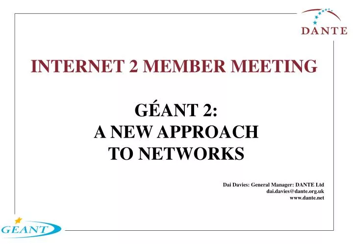internet 2 member meeting
