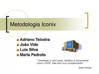 metodologia iconix