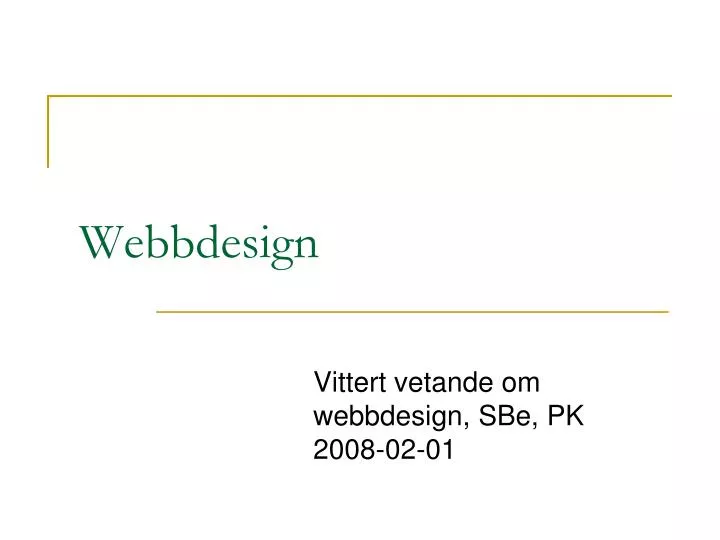 webbdesign