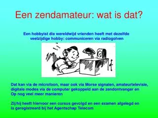 een zendamateur wat is dat