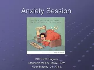 Anxiety Session