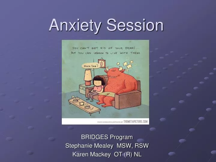 anxiety session