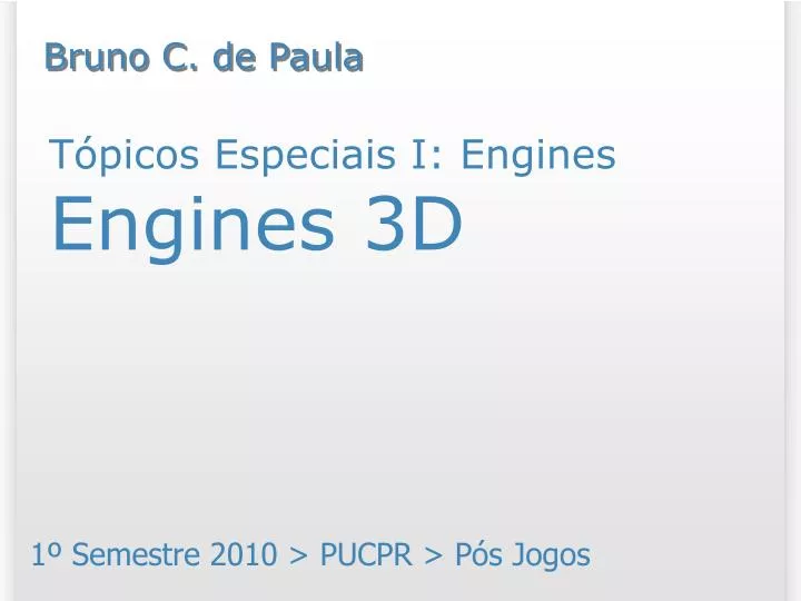 t picos especiais i engines engines 3d