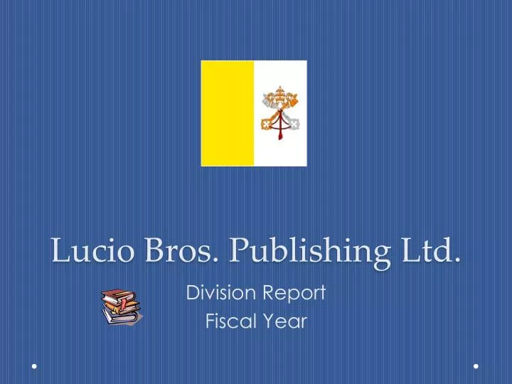 lucio bros publishing ltd