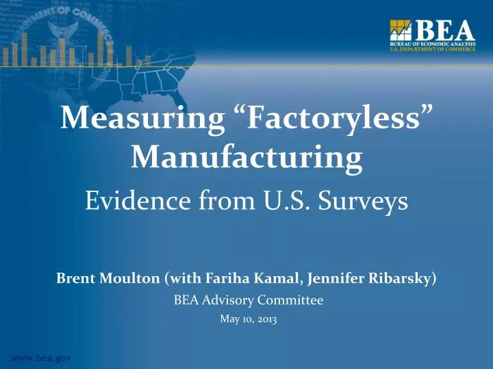 measuring factoryless manufacturing