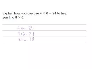 Lesson 3-4: Multiplying by 10's, 11's, 12's